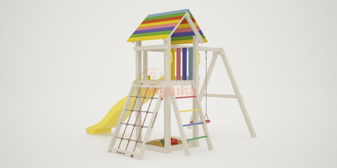 Детская площадка Савушка Мастер 7 - White Color